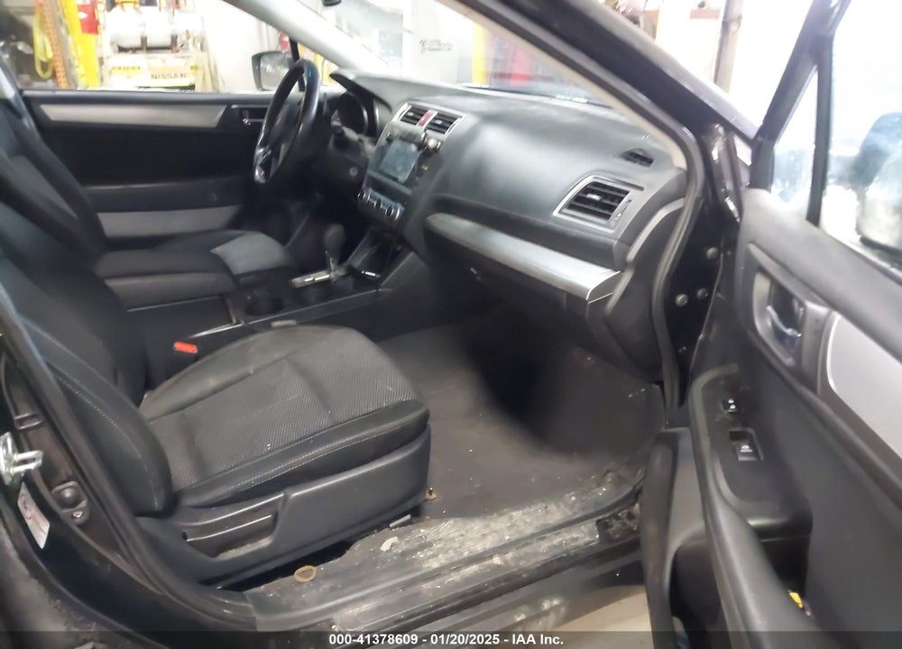 2016 SUBARU OUTBACK 2.5I PREMIUM VIN: 4S4BSACC9G3287857
