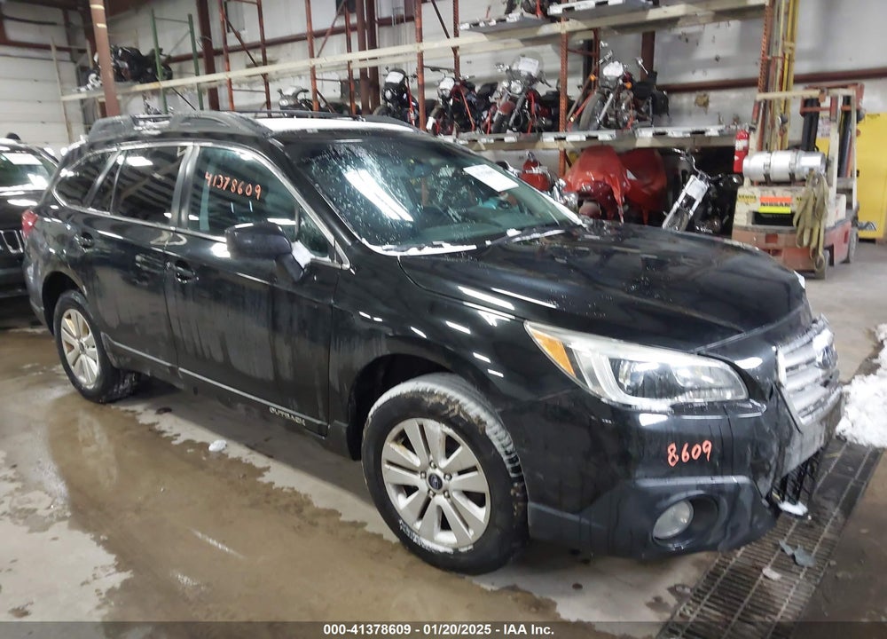 2016 SUBARU OUTBACK 2.5I PREMIUM VIN: 4S4BSACC9G3287857