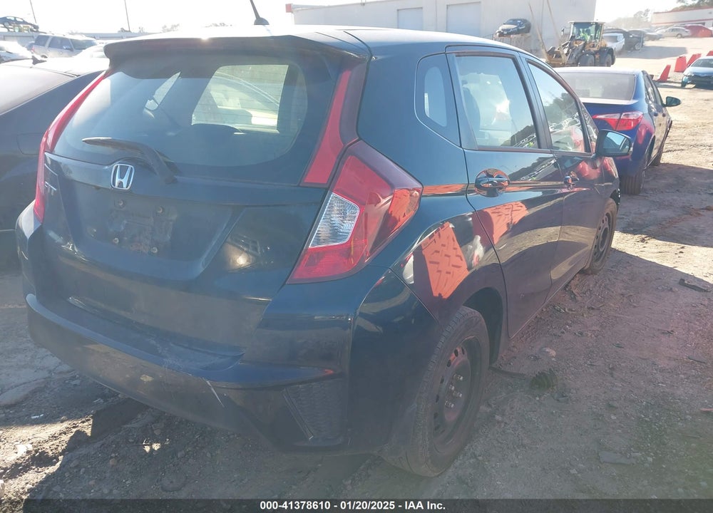 2016 HONDA FIT LX VIN: JHMGK5H55GX002901