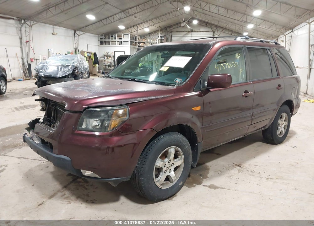 2008 HONDA PILOT SE VIN: 5FNYF18308B031378
