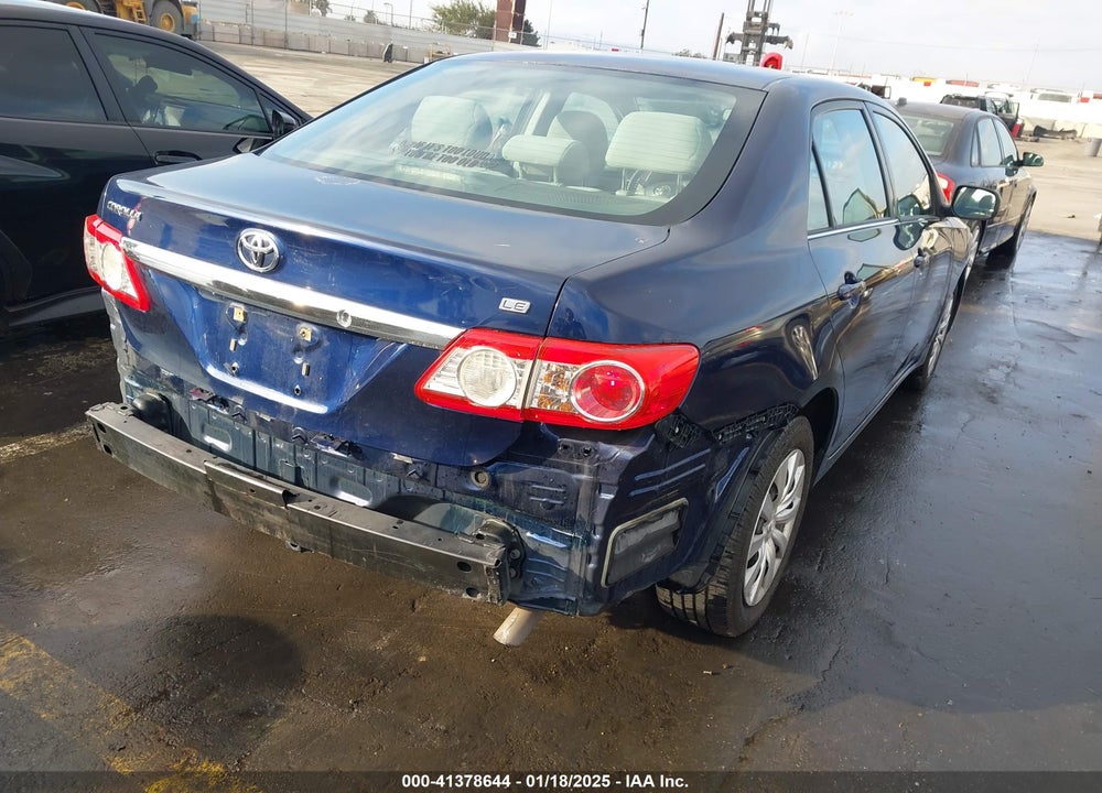 2013 TOYOTA COROLLA LE VIN: 5YFBU4EE0DP150064