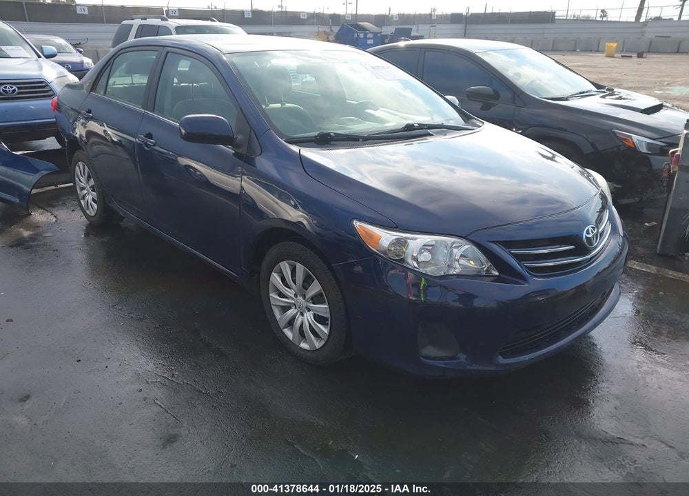 2013 TOYOTA COROLLA LE VIN: 5YFBU4EE0DP150064