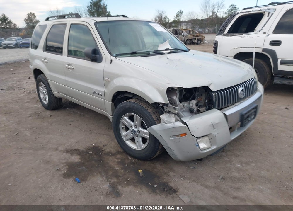 2007 MERCURY MARINER HYBRID VIN: 4M2CU39H97KJ18357