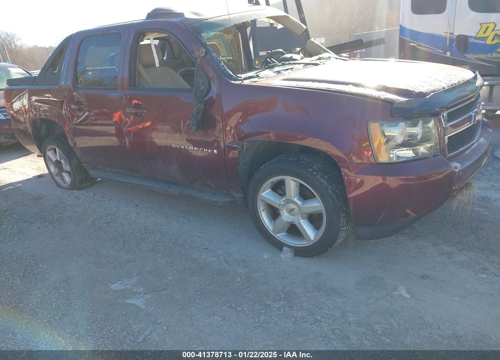 2008 CHEVROLET AVALANCHE 1500 LT VIN: 3GNFK12398G130052