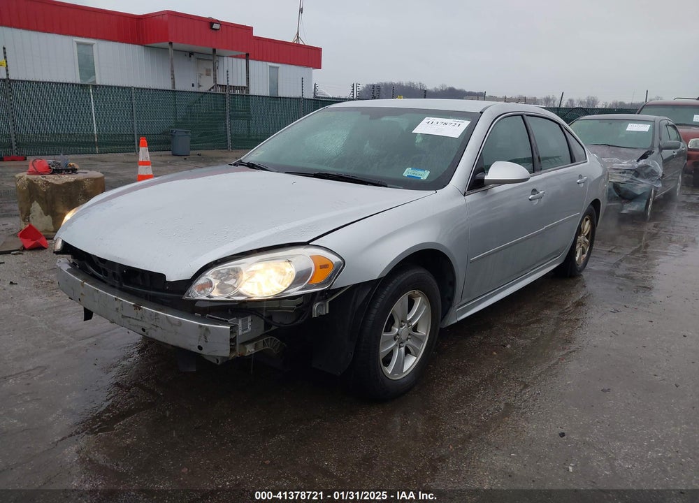 2012 CHEVROLET IMPALA LS VIN: 2G1WF5E38C1146818