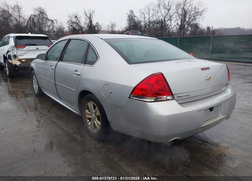 2012 CHEVROLET IMPALA LS VIN: 2G1WF5E38C1146818
