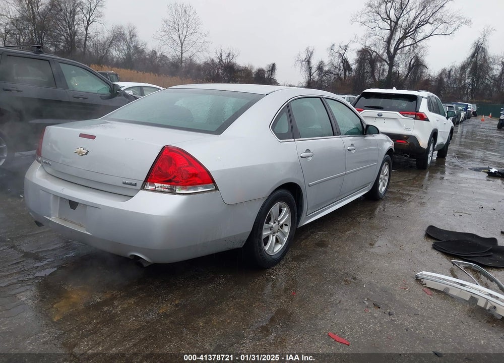 2012 CHEVROLET IMPALA LS VIN: 2G1WF5E38C1146818