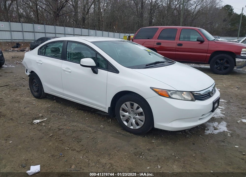 2012 HONDA CIVIC SDN LX VIN: 2HGFB2F56CH580651