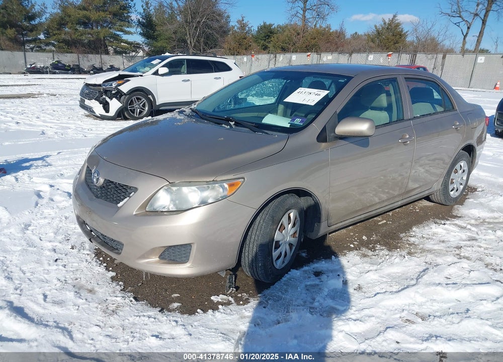 2009 TOYOTA COROLLA VIN: 2T1BU40E59C108696