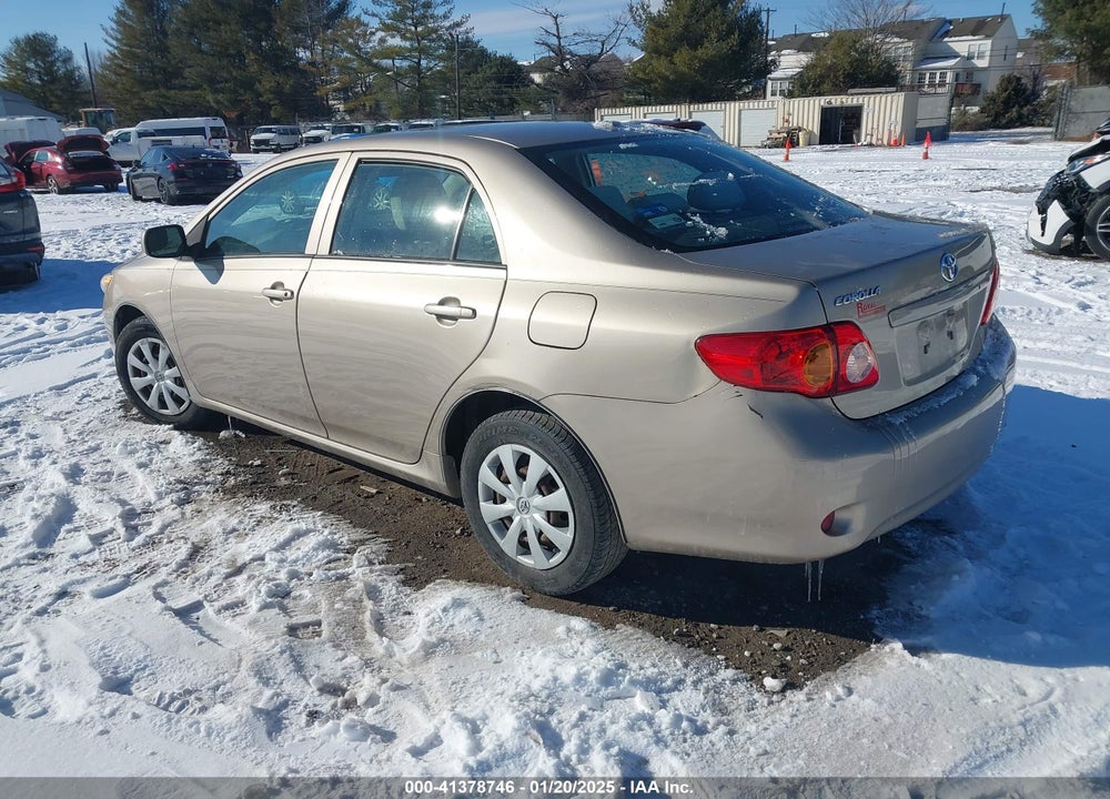 2009 TOYOTA COROLLA VIN: 2T1BU40E59C108696