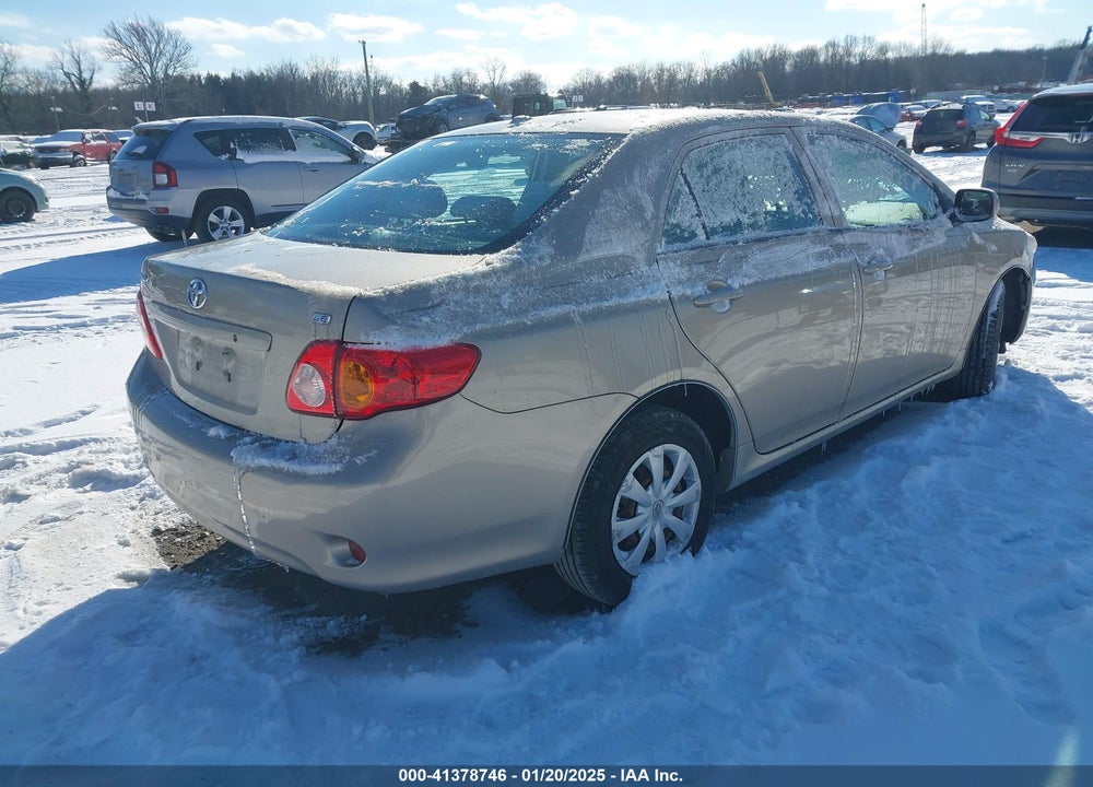 2009 TOYOTA COROLLA VIN: 2T1BU40E59C108696