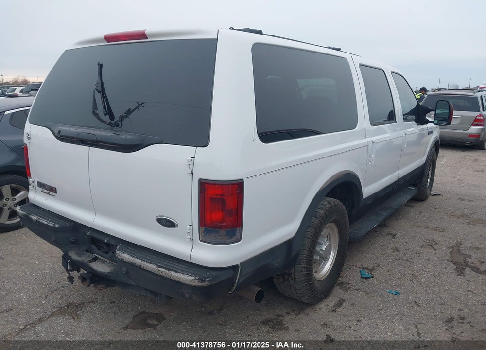 2005 FORD EXCURSION EDDIE BAUER VIN: 1FMNU44P95EC82363