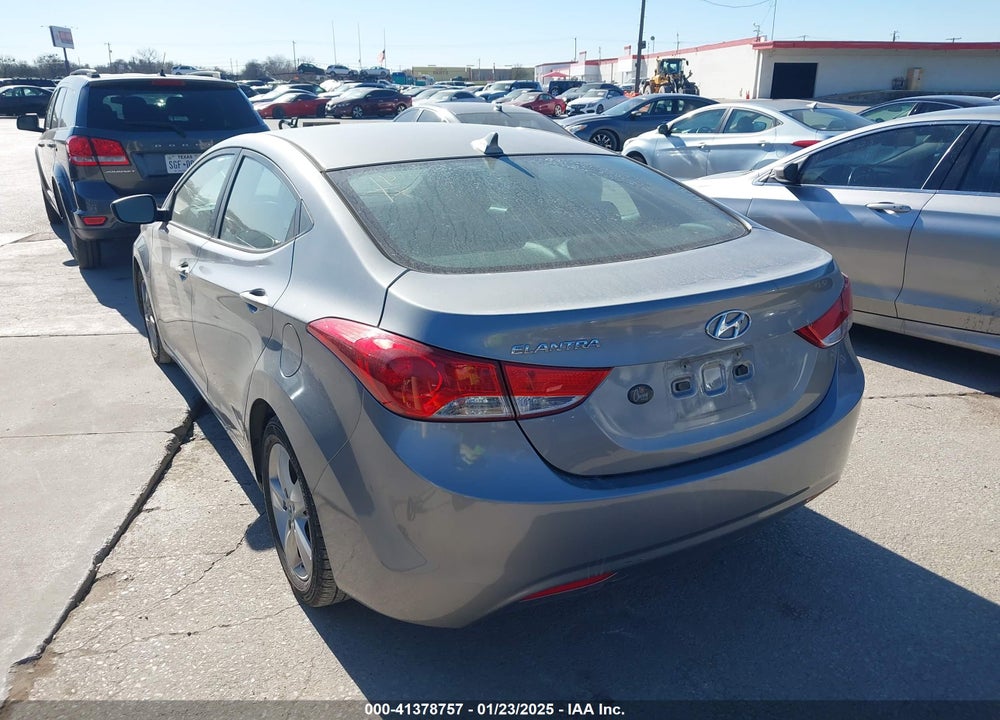 2012 HYUNDAI ELANTRA VIN: KMHDH4AE9CU416133