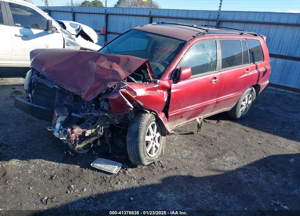 2005 TOYOTA HIGHLANDER V6 VIN: JTEGP21A350083469