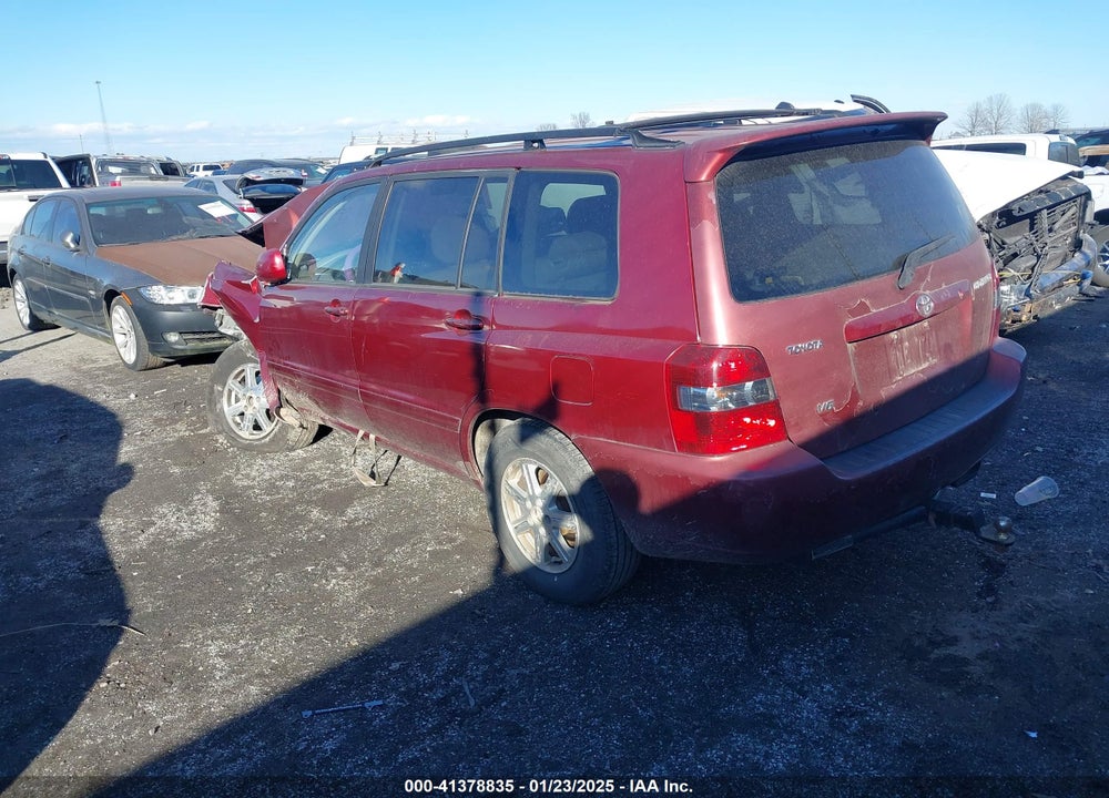 2005 TOYOTA HIGHLANDER V6 VIN: JTEGP21A350083469