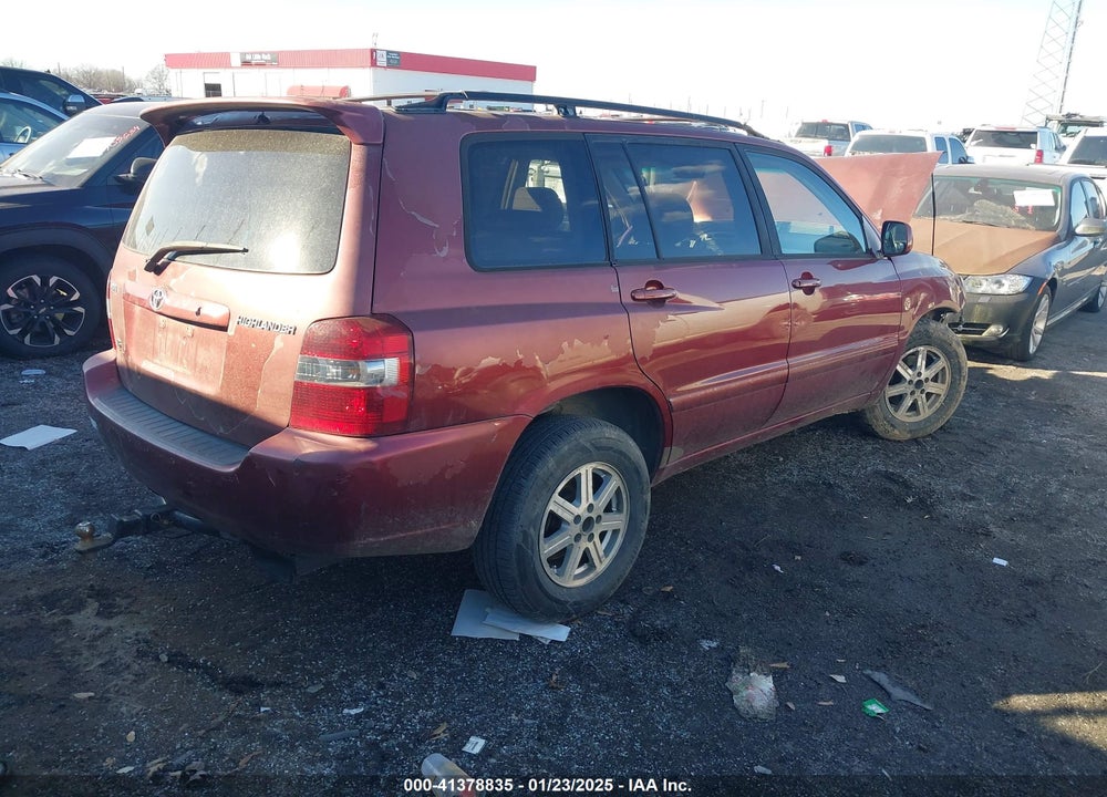 2005 TOYOTA HIGHLANDER V6 VIN: JTEGP21A350083469