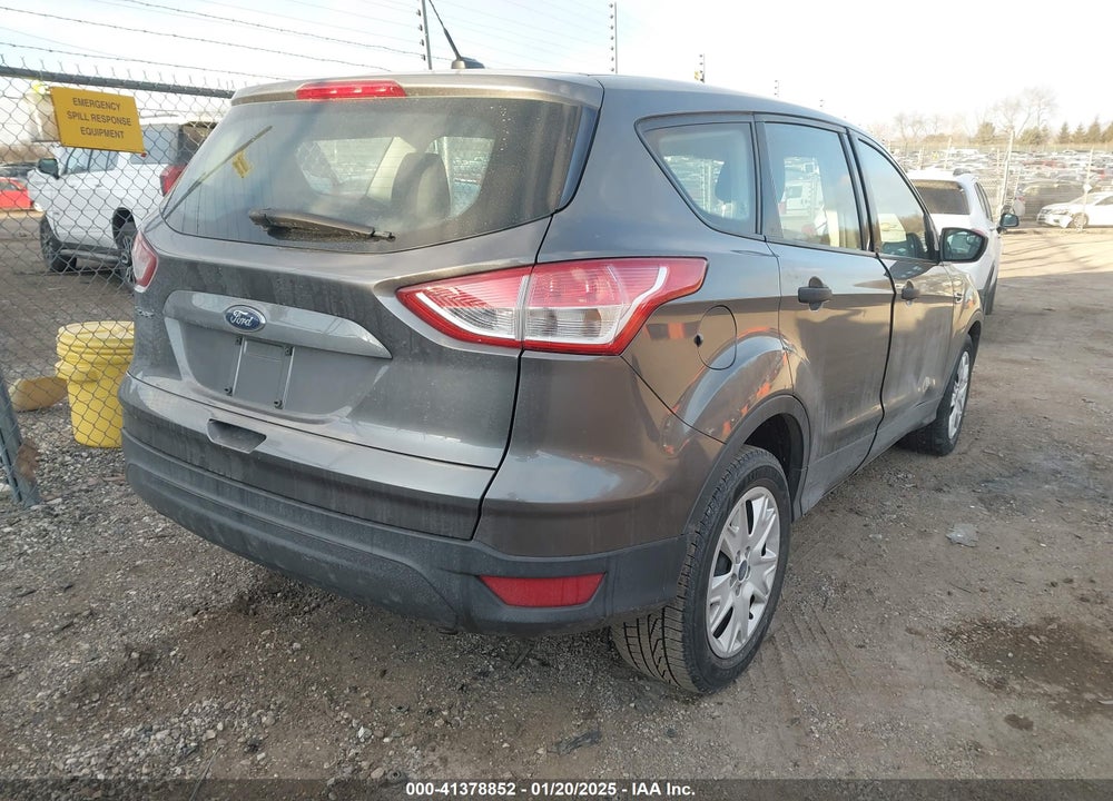 2013 FORD ESCAPE S VIN: 1FMCU0F73DUA38466