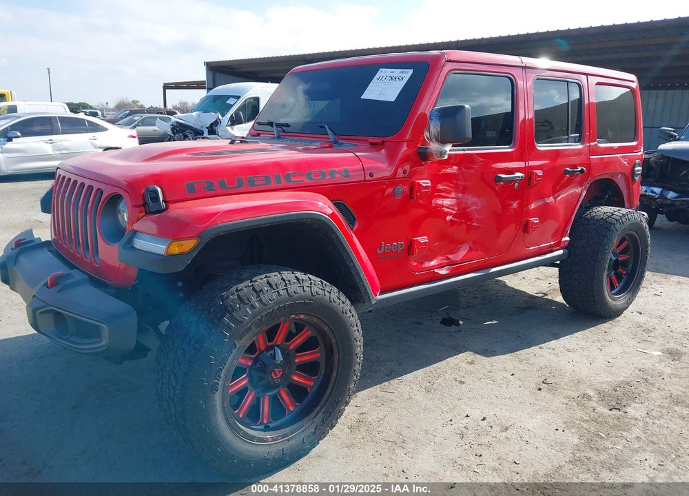 2019 JEEP WRANGLER UNLIMITED RUBICON 4X4 VIN: 1C4HJXFG5KW580715