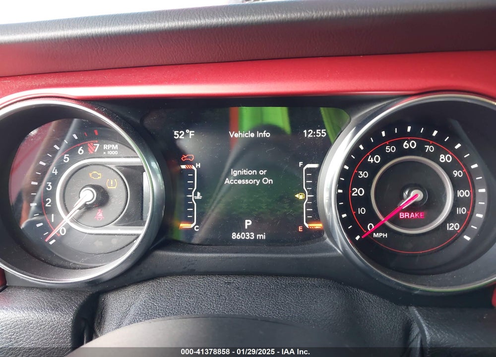 2019 JEEP WRANGLER UNLIMITED RUBICON 4X4 VIN: 1C4HJXFG5KW580715