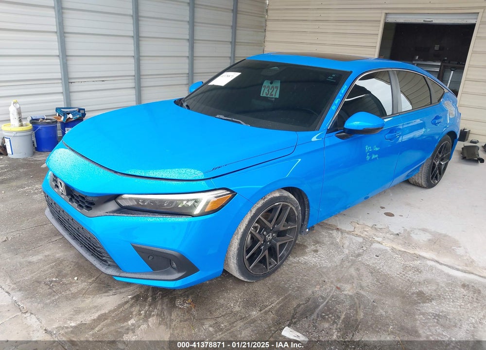 2022 HONDA CIVIC VIN: 19XFL1H87NE012338