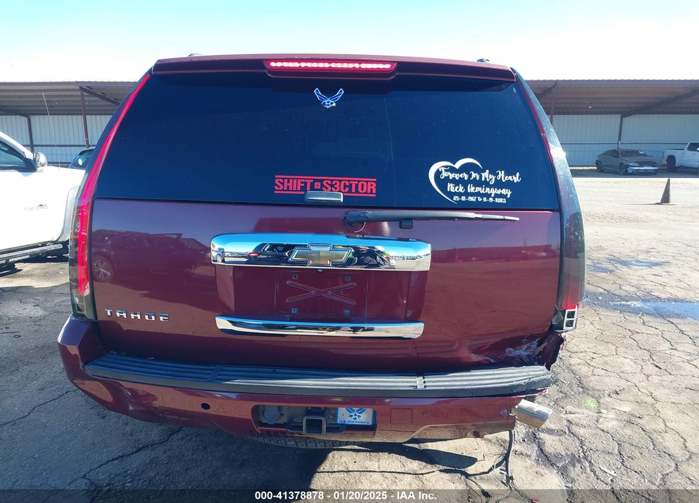 2008 CHEVROLET TAHOE LTZ VIN: 1GNFK13008J206177