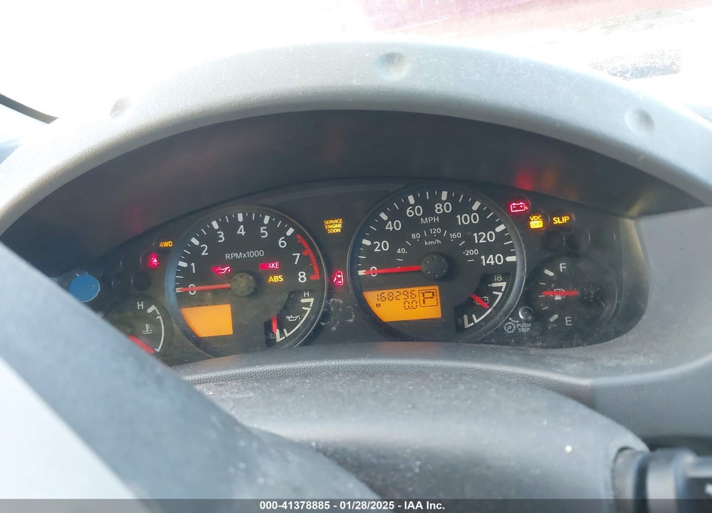 2006 NISSAN XTERRA S VIN: 5N1AN08W26C530147