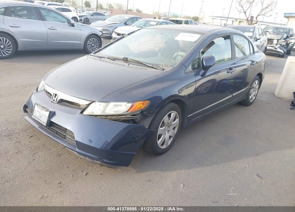 2008 HONDA CIVIC LX VIN: 1HGFA16558L019770