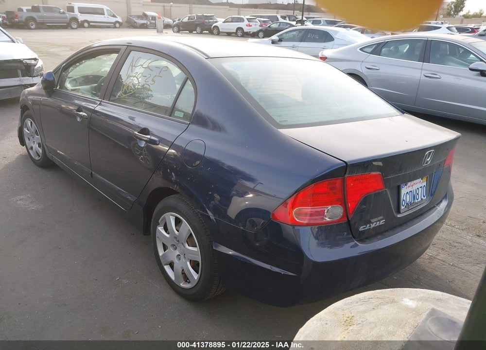 2008 HONDA CIVIC LX VIN: 1HGFA16558L019770