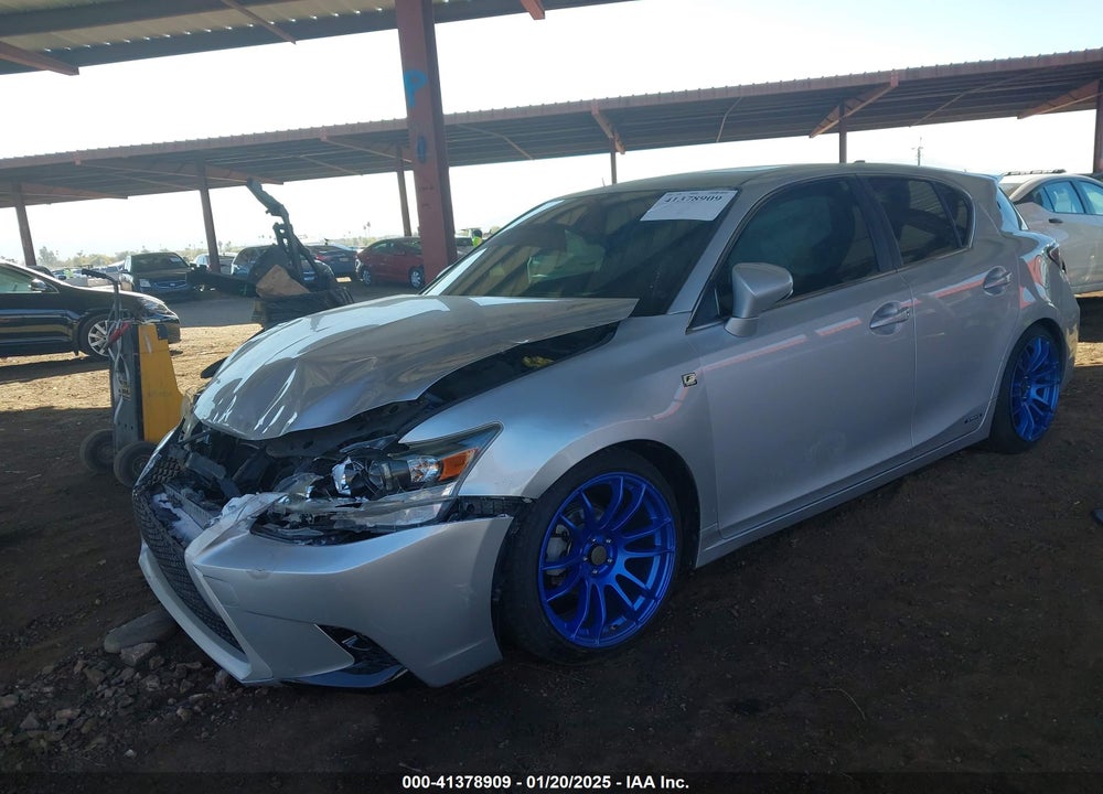 2012 LEXUS CT 200H PREMIUM VIN: JTHKD5BH1C2087699