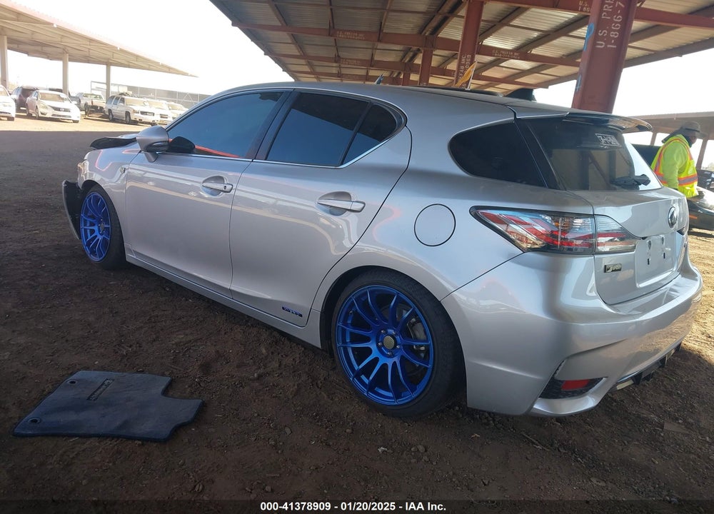 2012 LEXUS CT 200H PREMIUM VIN: JTHKD5BH1C2087699
