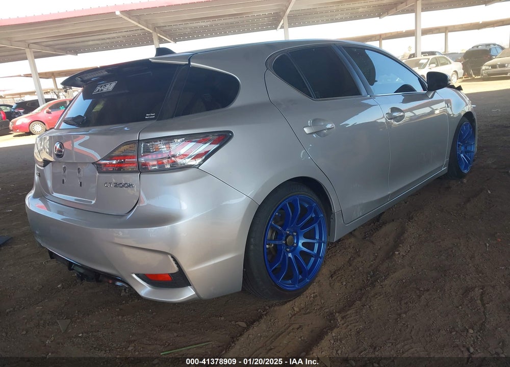 2012 LEXUS CT 200H PREMIUM VIN: JTHKD5BH1C2087699
