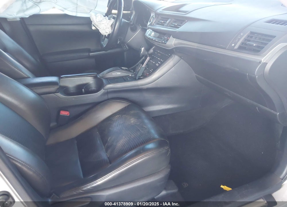 2012 LEXUS CT 200H PREMIUM VIN: JTHKD5BH1C2087699