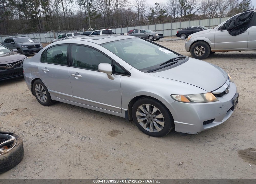 2009 HONDA CIVIC EX VIN: 2HGFA16849H317171