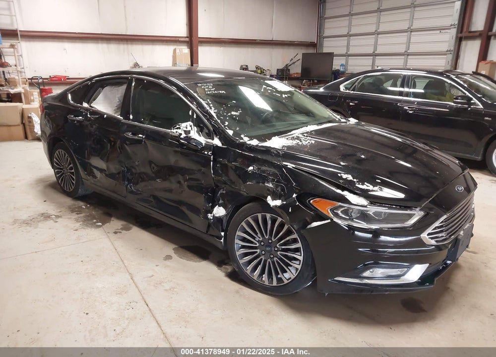 2018 FORD FUSION TITANIUM VIN: 3FA6P0D94JR146133