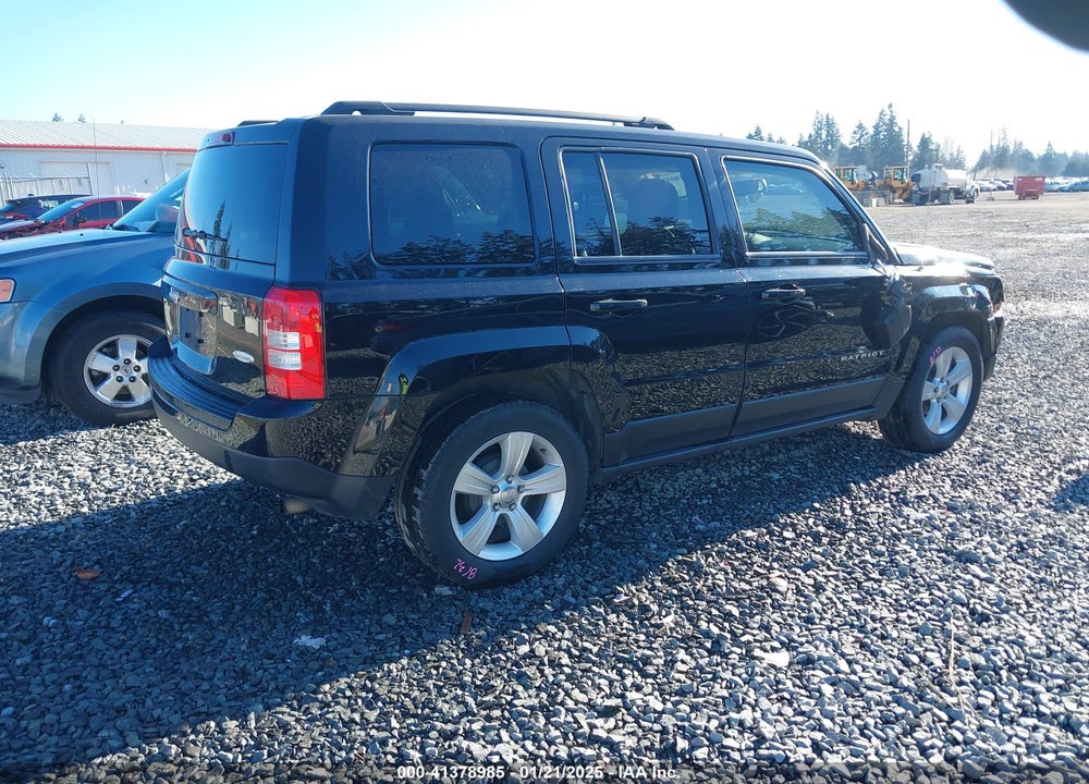 2015 JEEP PATRIOT LATITUDE VIN: 1C4NJPFBXFD414344