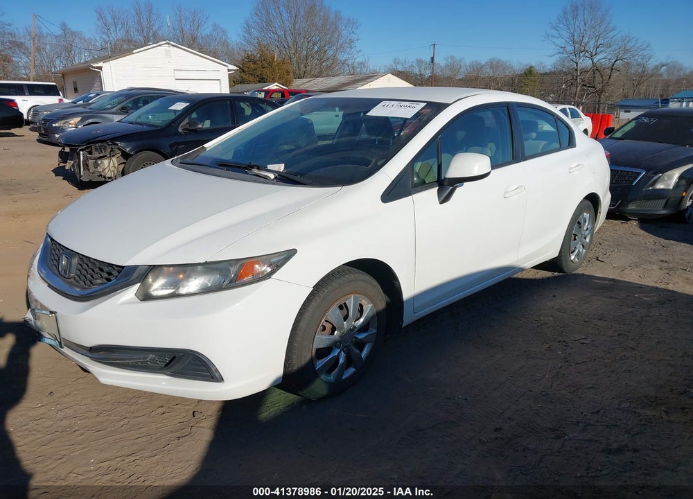 2013 HONDA CIVIC VIN: 19XFB2F54DE035060