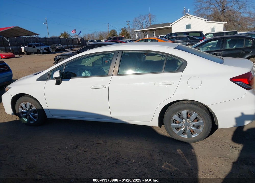 2013 HONDA CIVIC VIN: 19XFB2F54DE035060