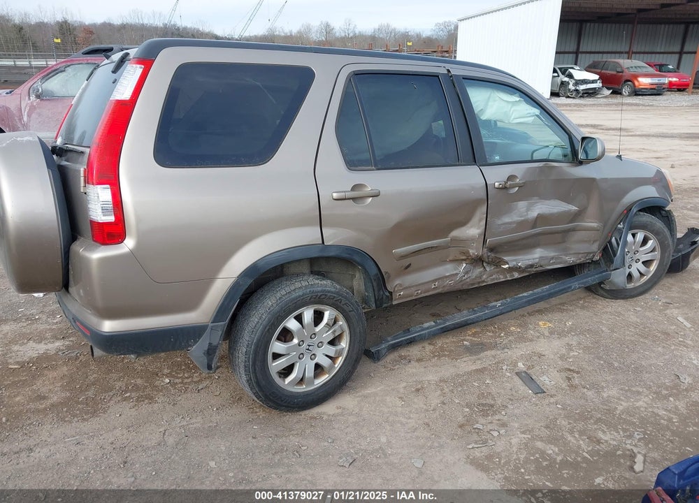 2006 HONDA CR-V SE VIN: SHSRD78966U430948