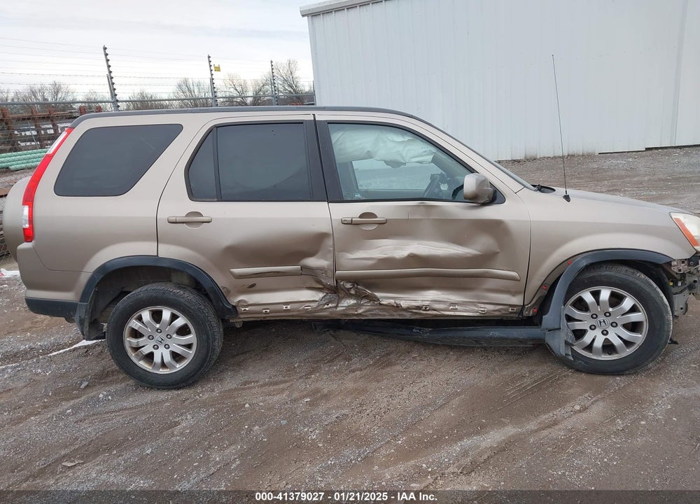2006 HONDA CR-V SE VIN: SHSRD78966U430948