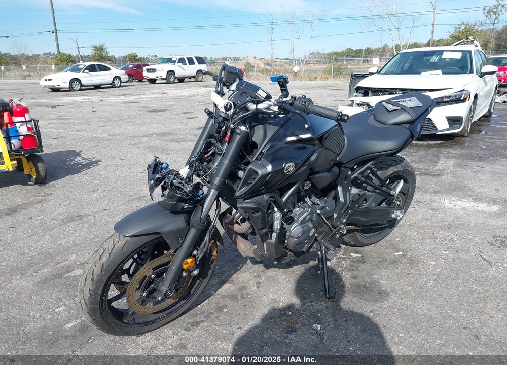 2022 YAMAHA MT07 VIN: JYARM32E5NA003317