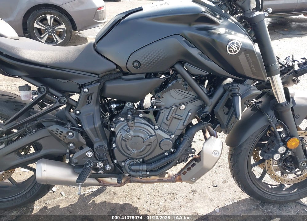 2022 YAMAHA MT07 VIN: JYARM32E5NA003317