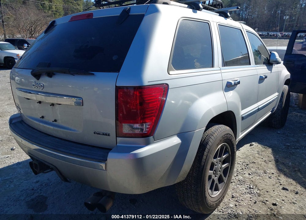 2009 JEEP GRAND CHEROKEE OVERLAND VIN: 1J8HR68T39C540795