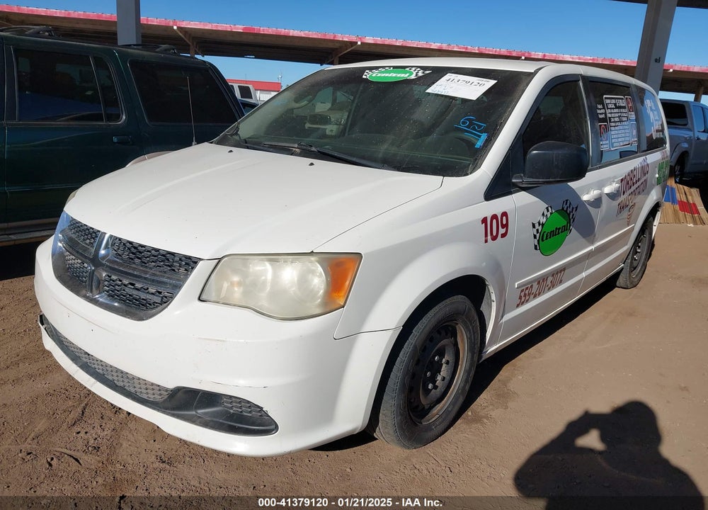 2011 DODGE GRAND CARAVAN EXPRESS VIN: 2D4RN4DG0BR601296