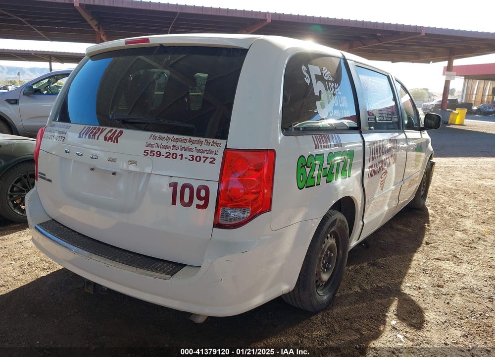 2011 DODGE GRAND CARAVAN EXPRESS VIN: 2D4RN4DG0BR601296