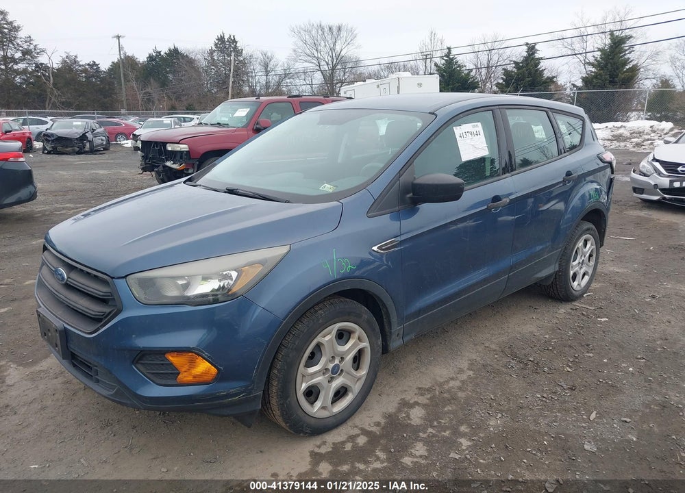2018 FORD ESCAPE S VIN: 1FMCU0F79JUA61293