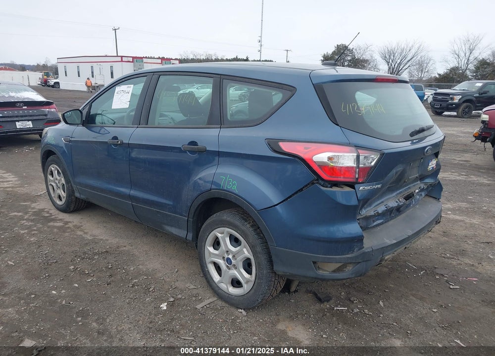 2018 FORD ESCAPE S VIN: 1FMCU0F79JUA61293