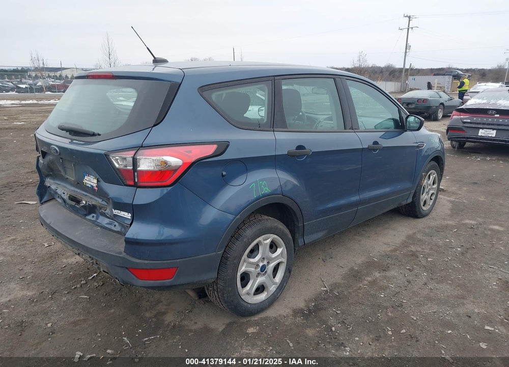 2018 FORD ESCAPE S VIN: 1FMCU0F79JUA61293