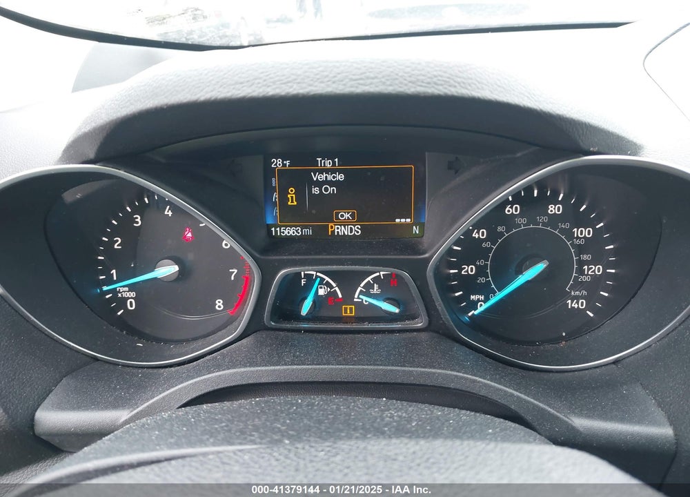 2018 FORD ESCAPE S VIN: 1FMCU0F79JUA61293