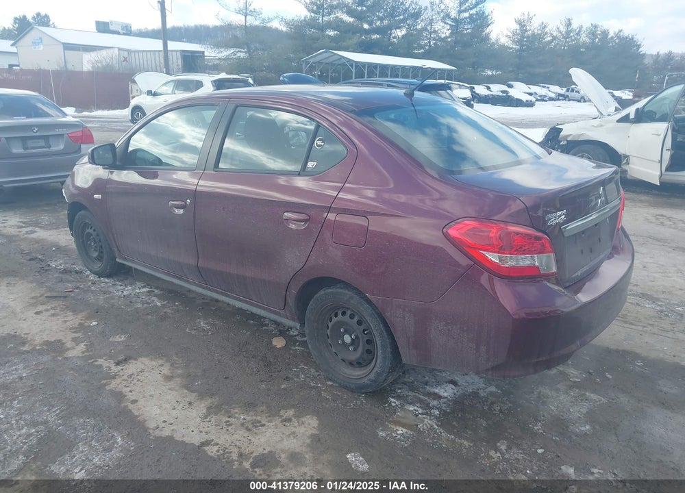 2020 MITSUBISHI MIRAGE G4 ES VIN: ML32F3FJ2LHF07776