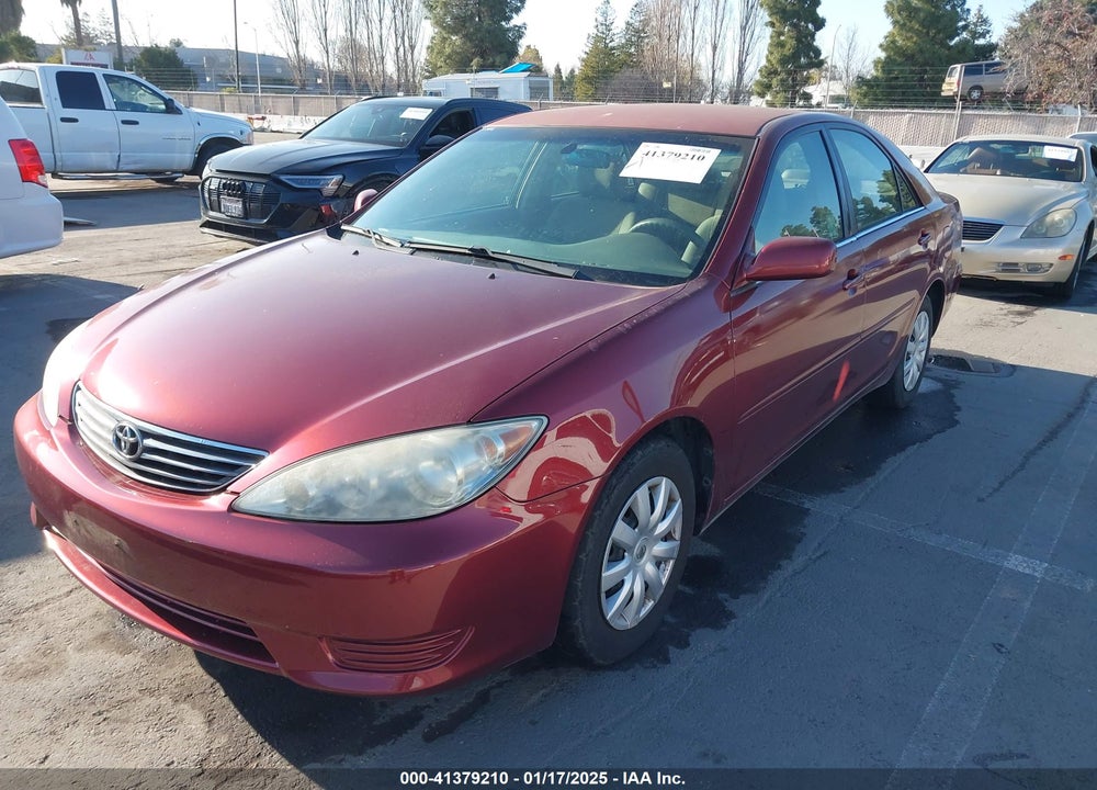 2005 TOYOTA CAMRY LE VIN: 4T1BE30K25U029718
